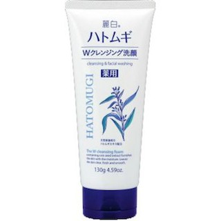 Sữa rửa mặt ý dĩ Hatomugi W Cleansing Foam 130ml