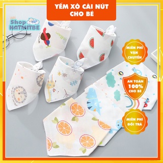 Yếm Xô cài nút  cho bé