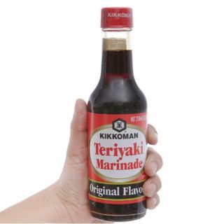 Sốt tẩm ướp Teriyaki truyền thống Kikkoman 250ml. Date 03/04/2024