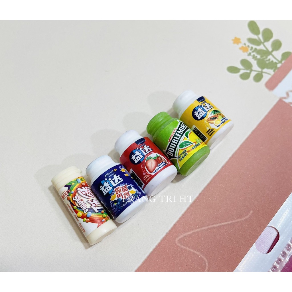 Mô hình hộp kẹo gum phụ kiện trang trí nhà búp bê