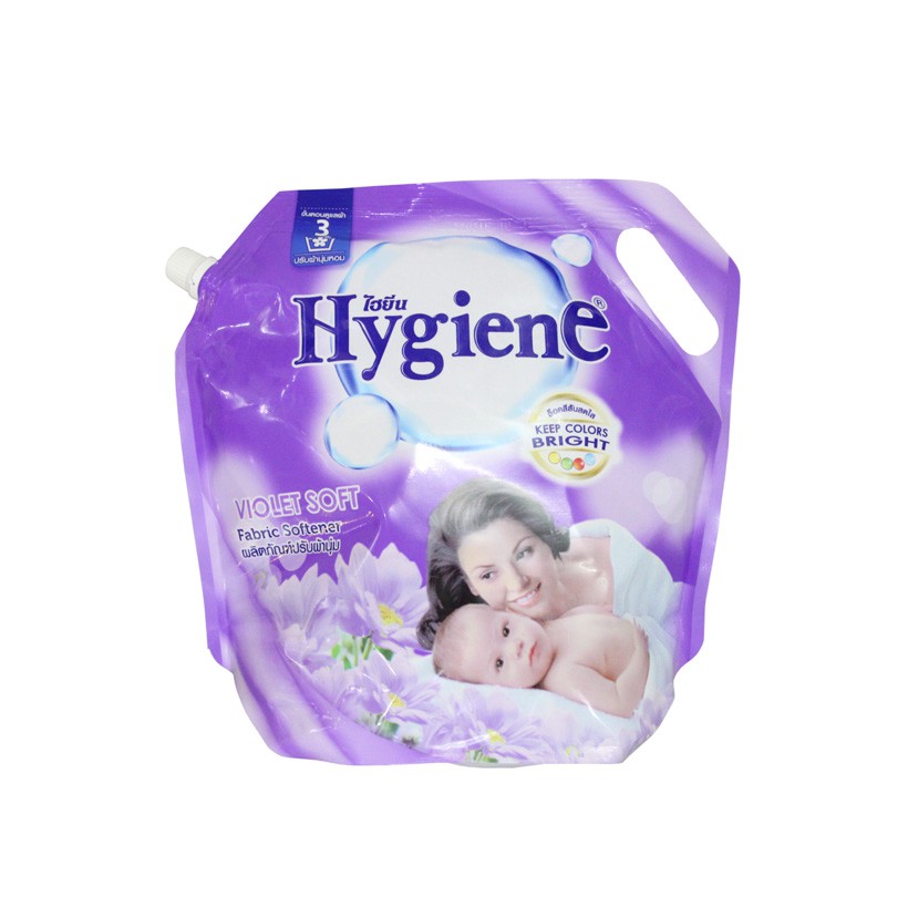 Nước xả vải siêu thơm, mềm mại Hygiene 1800ml & 3500ml