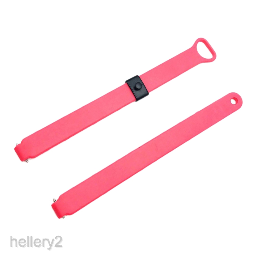 Soft TPE Wrist Band Strap Replacement + Clasp For Misfit Ray Watch Rose Red