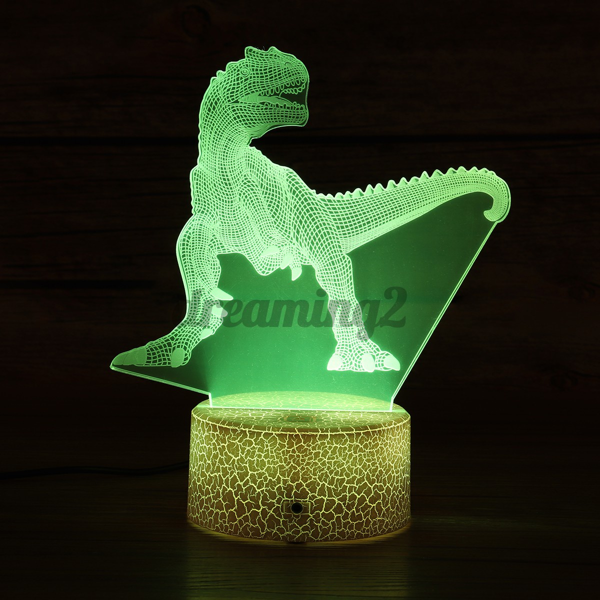 Đèn Led 3d Tạo Hình Khủng Long 3d Độc Đáo