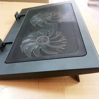 Đế tản nhiệt Laptop Cooling Pad A8 - 2 quạt, đèn led, dùng cho laptop các loại