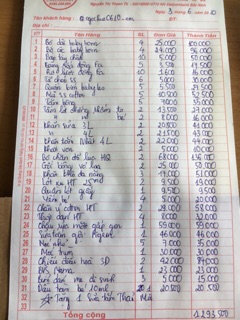 Combo đi sinh mùa hè (full đồ, 31 sp)