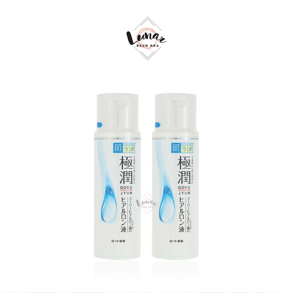 Nước Hoa Hồng Lotion Hada Labo Trắng Sọc Đỏ Dưỡng Sáng Da Cho Da Khô Lão Hóa