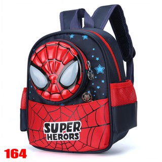 Balo spider man & captain ameryca cho bé 2-3 tuổi