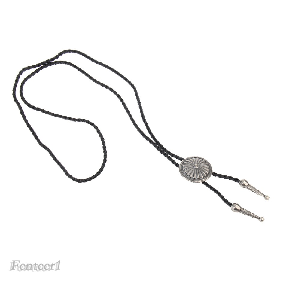 [Fenteer1] (Fenteer 1) Cà Vạt Da Cao Bồi Tây Màu Đồng Cá Tính Làm Quà Tặng Cho Nam Và Nữ