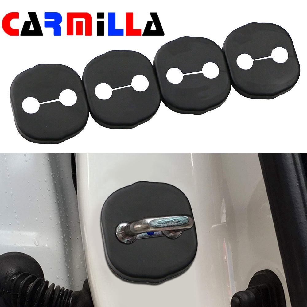 Car Auto Accessories Door Lock Cover Protective Cover for KIA K3 K5 FORTE SORENTO New Carens Borrego 4pcs Per Set