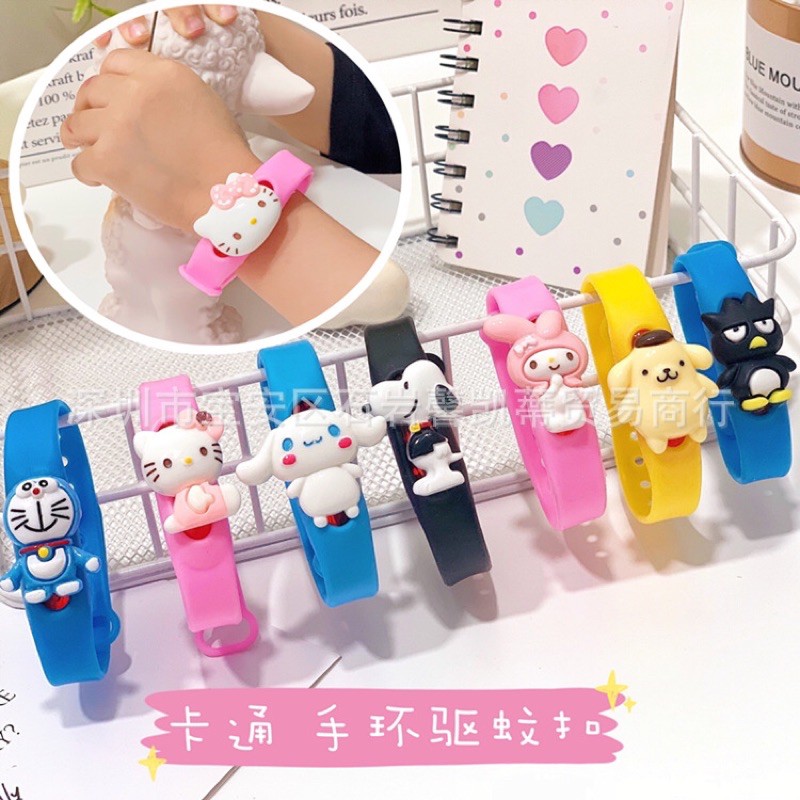 Dây đeo chống muỗi HelloKitty Doreamon