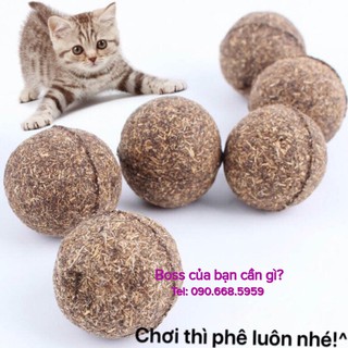Bóng catnip bạc hà cho mèo