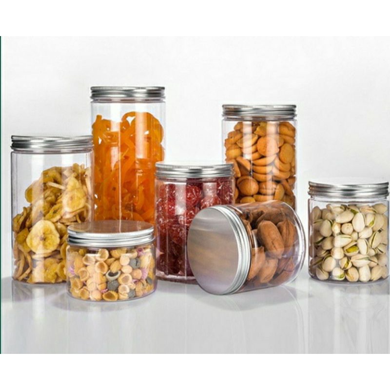 Hũ nhựa PET, hũ đựng thực phẩm, hũ nhựa nắp nhôm nhiều kích thước