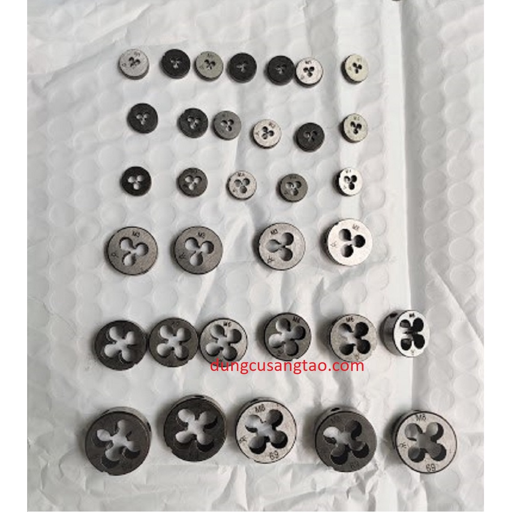 Mũi taro ren ngoài M1 M2 M3 M6 M8 / Bàn ren vòng