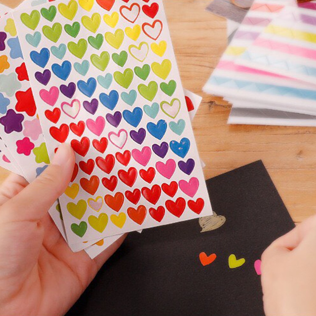 Sticker đơn giản trang trí sổ tay (ST17)