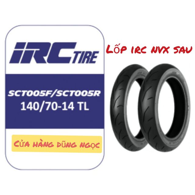 Lốp sau irc NVX yamaha chính hãng inoue