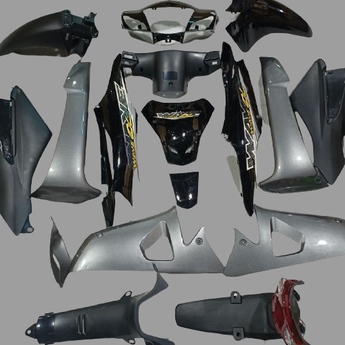 Dàn áo Wave RS - Anpha - S100 đời 2006 đến 2016  Màu Đen Ghi  Đồng hồ cơ xe Wave RS - SPB-DGRS-