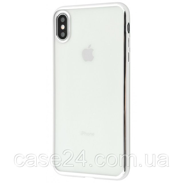 Ốp lưng iPhone XS MAX Totu Dẻo Viền Xi Màu