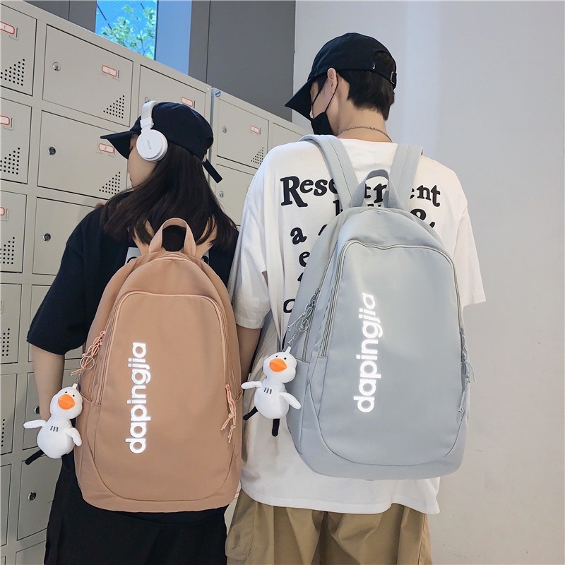 Balo du lịch unisex chống thấm 42x30x13cm đựng vừa Laptop Alice House - Cặp sách nam nữ đi học