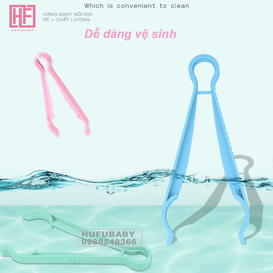 [Mã 267FMCGSALE giảm 8% đơn 500K] Kẹp gắp bình sữa, đồ tiệt trùng nóng chống trượt