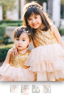 Đầm party siêu phẩm cho baby