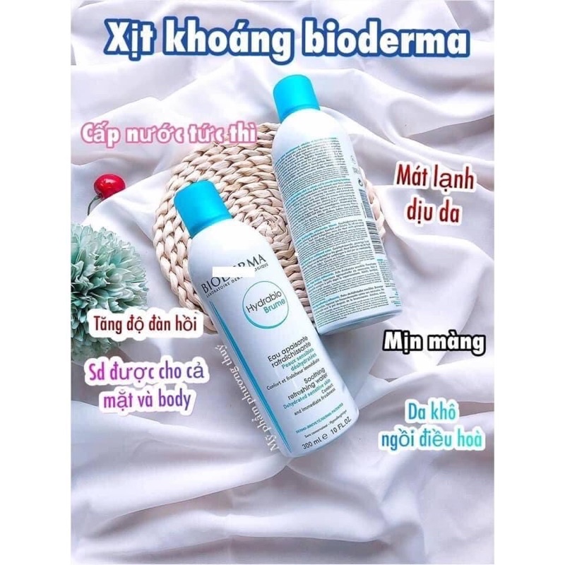 Xịt khoáng Bioderma 300ml