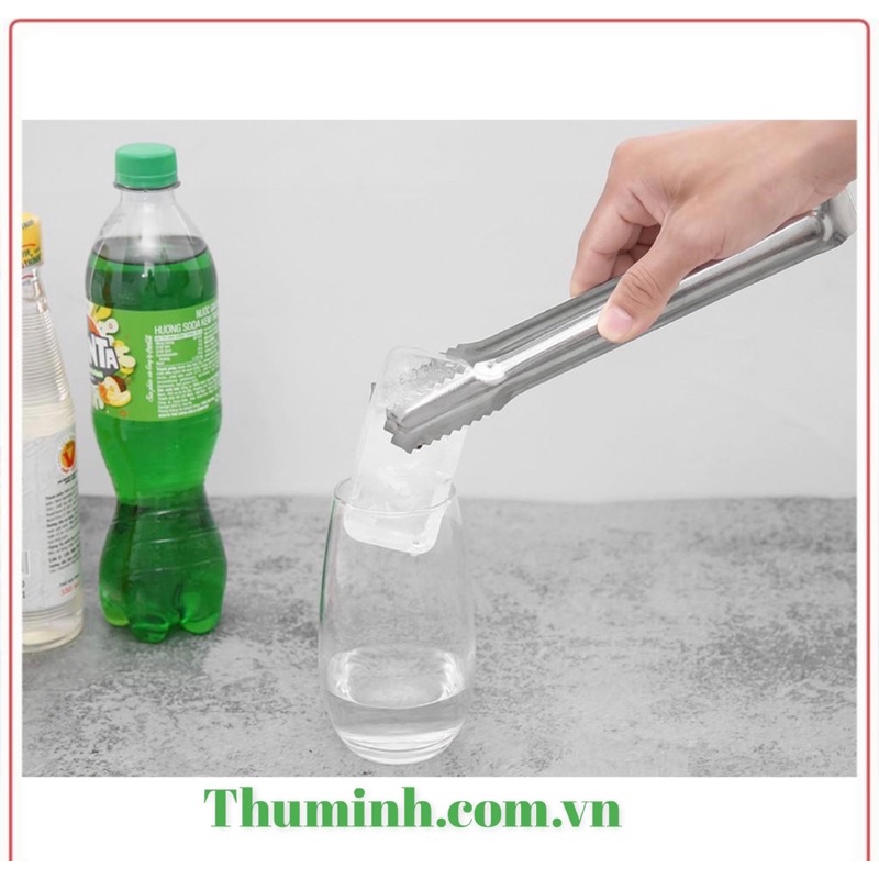 Kẹp Gắp Đá, Gắp Thức Ăn Inox 19cm/ 23cm/ 29cm