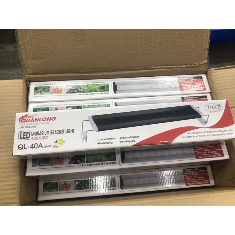 Đèn Led Hồ Cá Siêu Sáng - Đèn Led QuanLong 3 Dãy Cho Hồ Cá Tép, Thuỷ Sinh Giá Rẻ 20 cm 30 cm 40 cm 50 cm .....