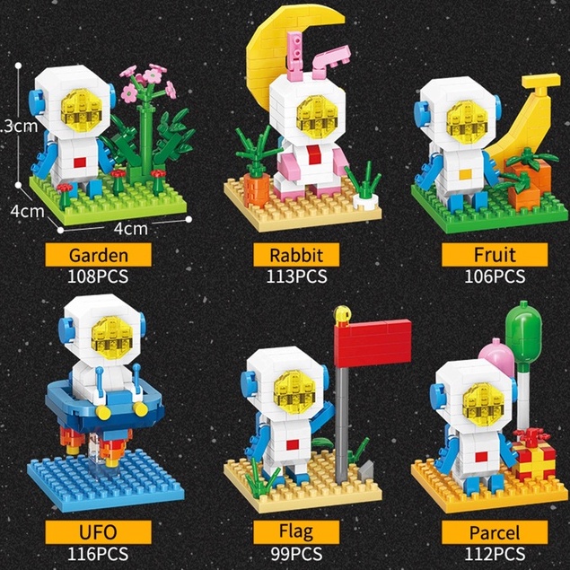 Đồ Chơi Lắp Ghép Mô Hình Hoạt Hình Sáng Tạo Cho Trẻ Em