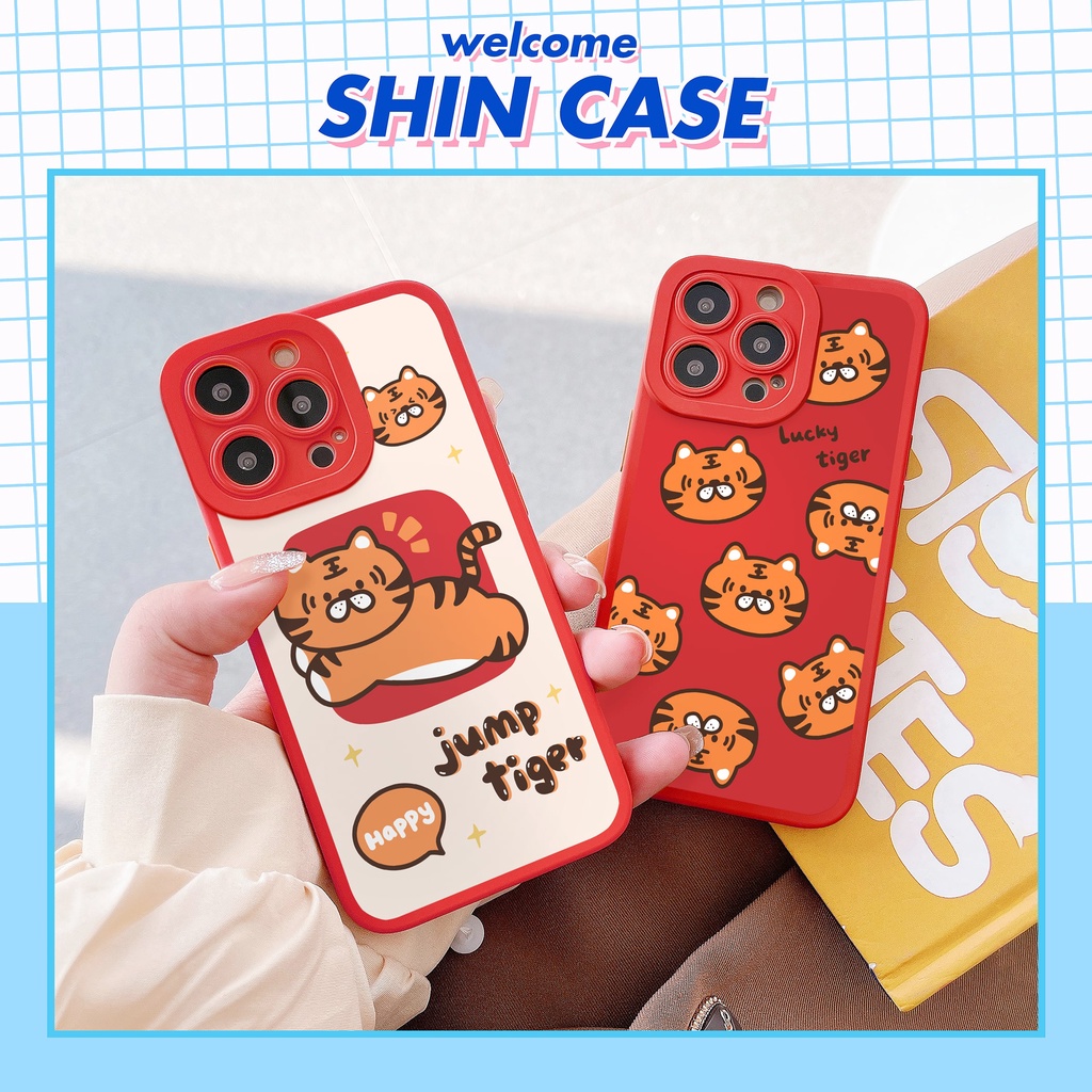 Ốp lưng iphone Jump Ti.ger cạnh vuông 6/6plus/6s/6splus/7/7plus/8/8plus/x/xr/xs/11/12/13/pro/max/plus/promax | BigBuy360 - bigbuy360.vn