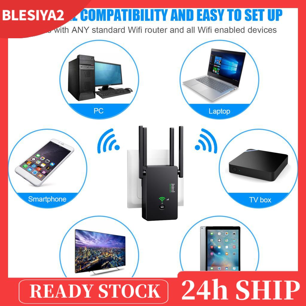 (Hàng Mới Về) Máy Khuếch Đại Sóng Wifi Không Dây Màu Đen Linh Hoạt Apiya2 | BigBuy360 - bigbuy360.vn