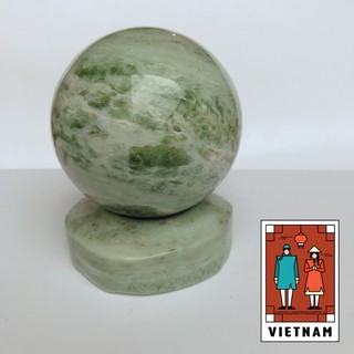 Bi đá spentine phong thủy đk 10 cm