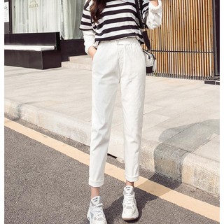 Quần Baggy Kaki Trắng