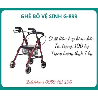 Khung tập đi có ghế ngồi có phanh giỏ đựng đồ lucass