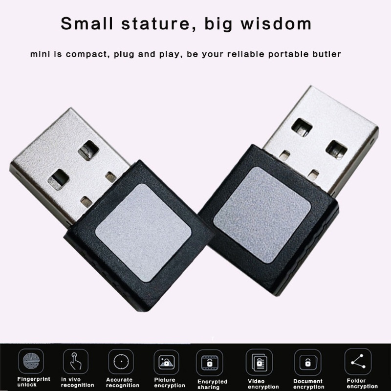 Đầu Đọc Dấu Vân Tay Mini Usb 360 Độ Cho Pc Windows 10