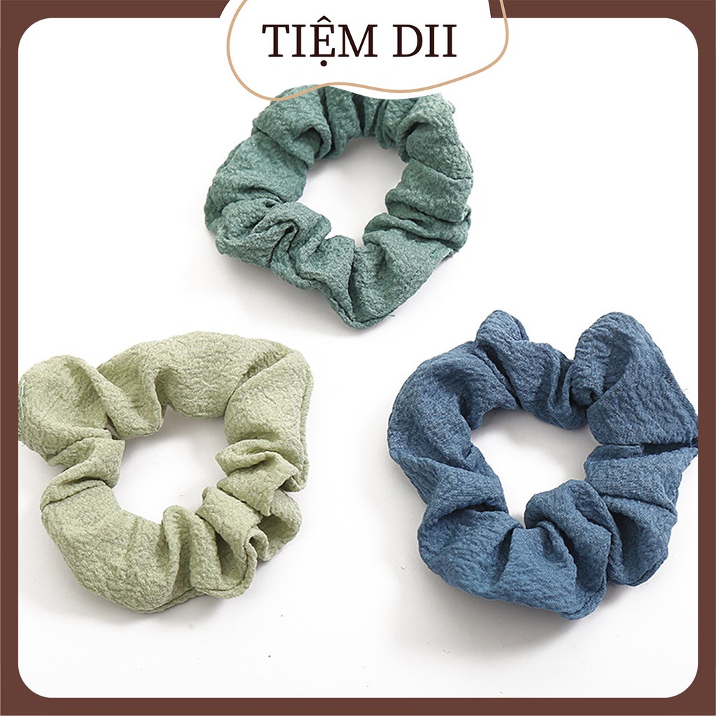 Dây Buộc Tóc Style Hàn Quốc Dây Buộc Tóc VinTage Cột Tóc scrunchies Cute Nhiều Màu
