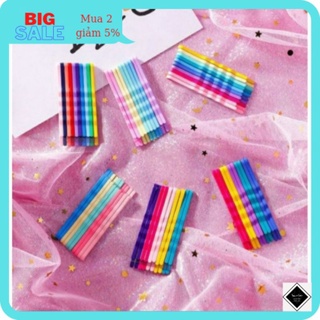 phụ kiện tóc 💗FREESHIP💗Kẹp xỉa đủ màu xinh xắn 1set/10cay