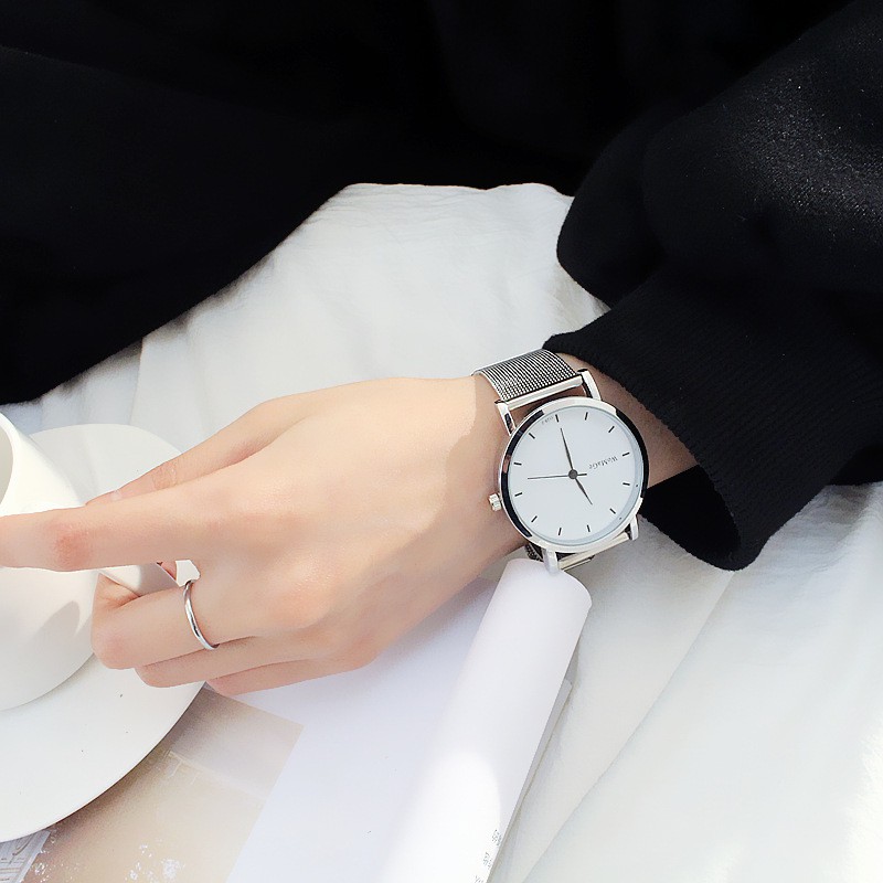 Đồng hồ dây đeo kim loại (Nam và Nữ)LOẠI MỚI NHẤT+Tặng phần mềm quản lý chi tiêu cá nhân hiệu quả trị giá 200k
