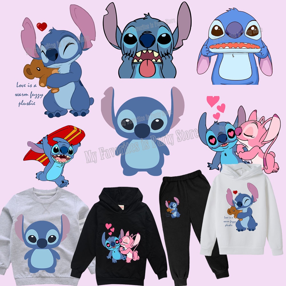 Miếng Dán Ủi Quần Áo Hình Stitch Dễ Thương