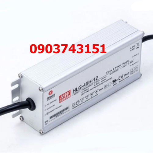 Bộ Nguồn LED Meanwell HLG-40H ( 40W/12V-24V-36V-42V-48V)