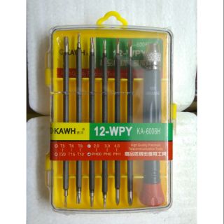 Bộ tô vít 12 đầu 6006h kawh