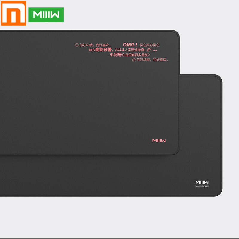 Tấm lót chuột Xiaomi Miiiw lớn bằng cao su mềm chống trượt cho laptop game thủ văn phòng