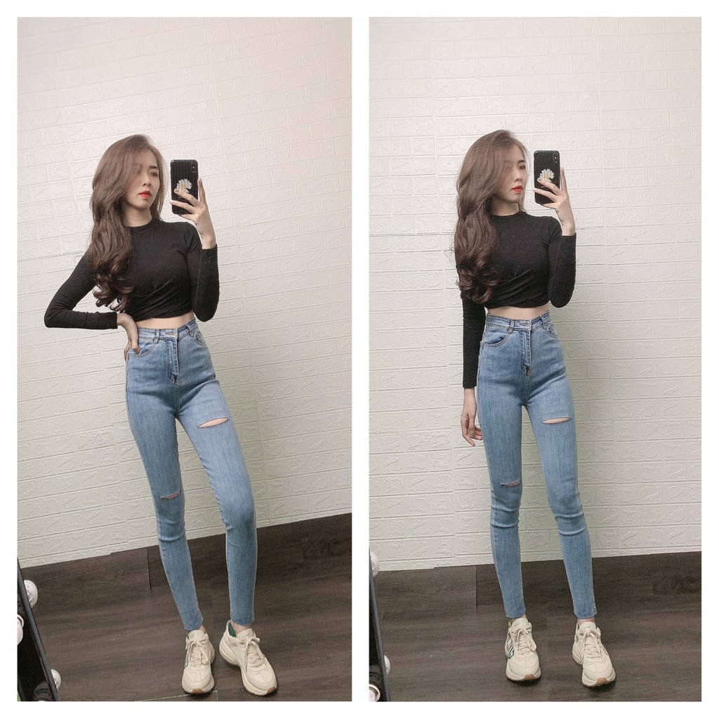 Quần Dài Co Giãn Siêu Cao, Quần Jean Nữ Ống Rộng Nhiều Mẫu | BigBuy360 - bigbuy360.vn