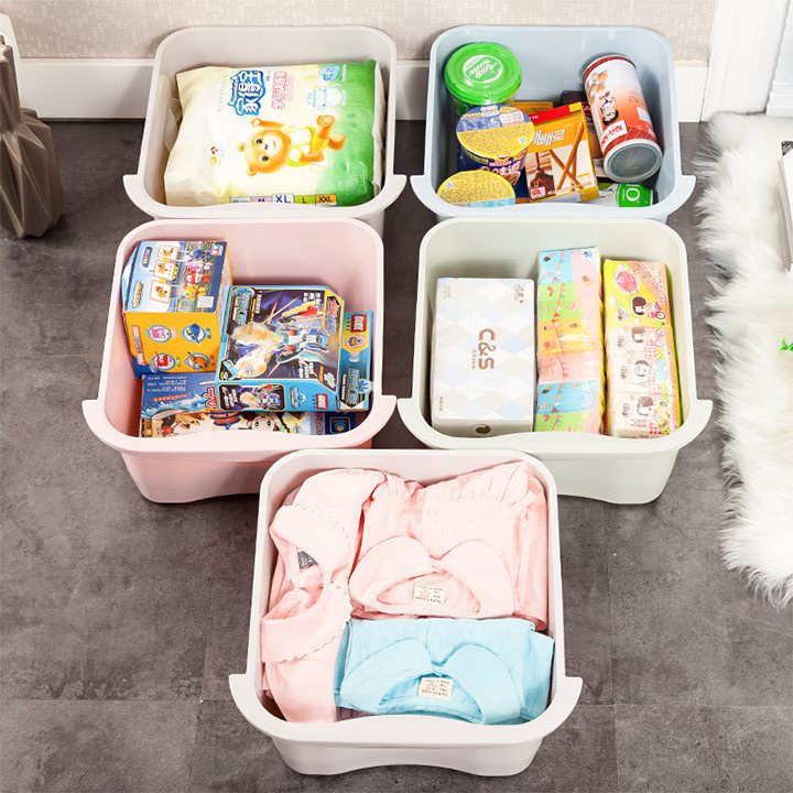 Tủ nhựa đa sắc 5 tầng Việt Nhật có bánh xe di chuyển dễ dàng