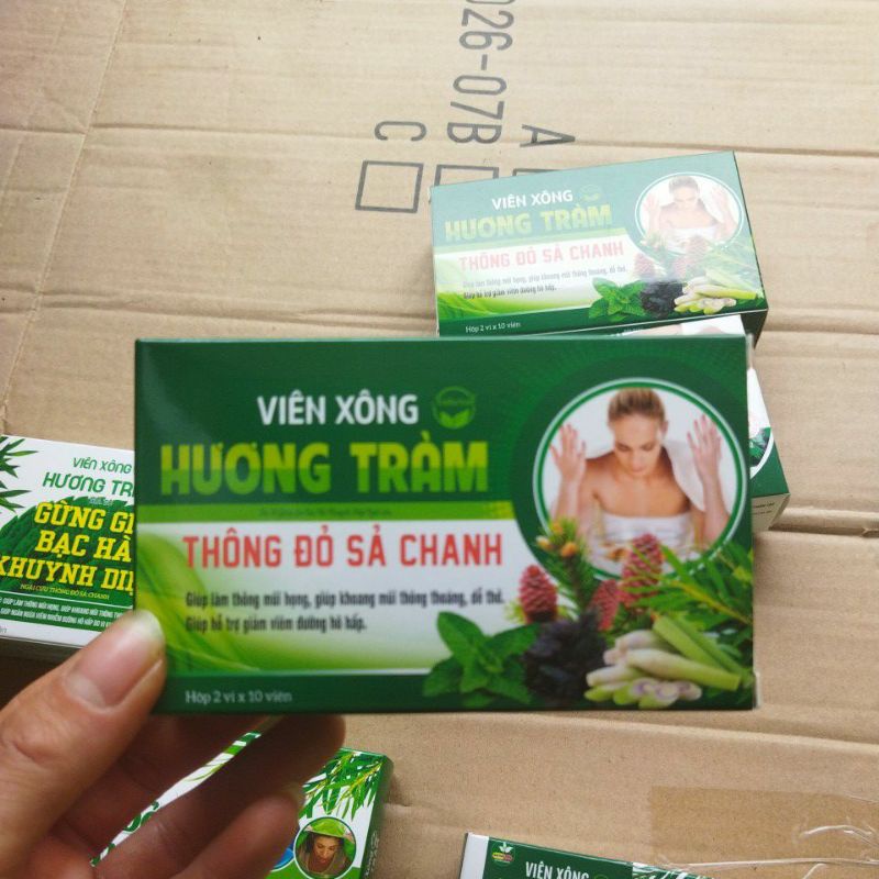 Viên xông hương tràm,tinh dầu xông