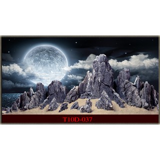 Tranh 3d bể cá mã t10d-037 kt