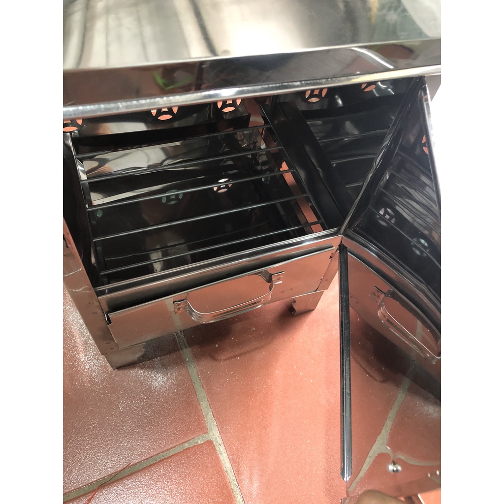 Lò hoá vàng bằng inox không rỉ,độ bền cao tiệm lợi, phù hơp cho mọi không gian gia đình Việt