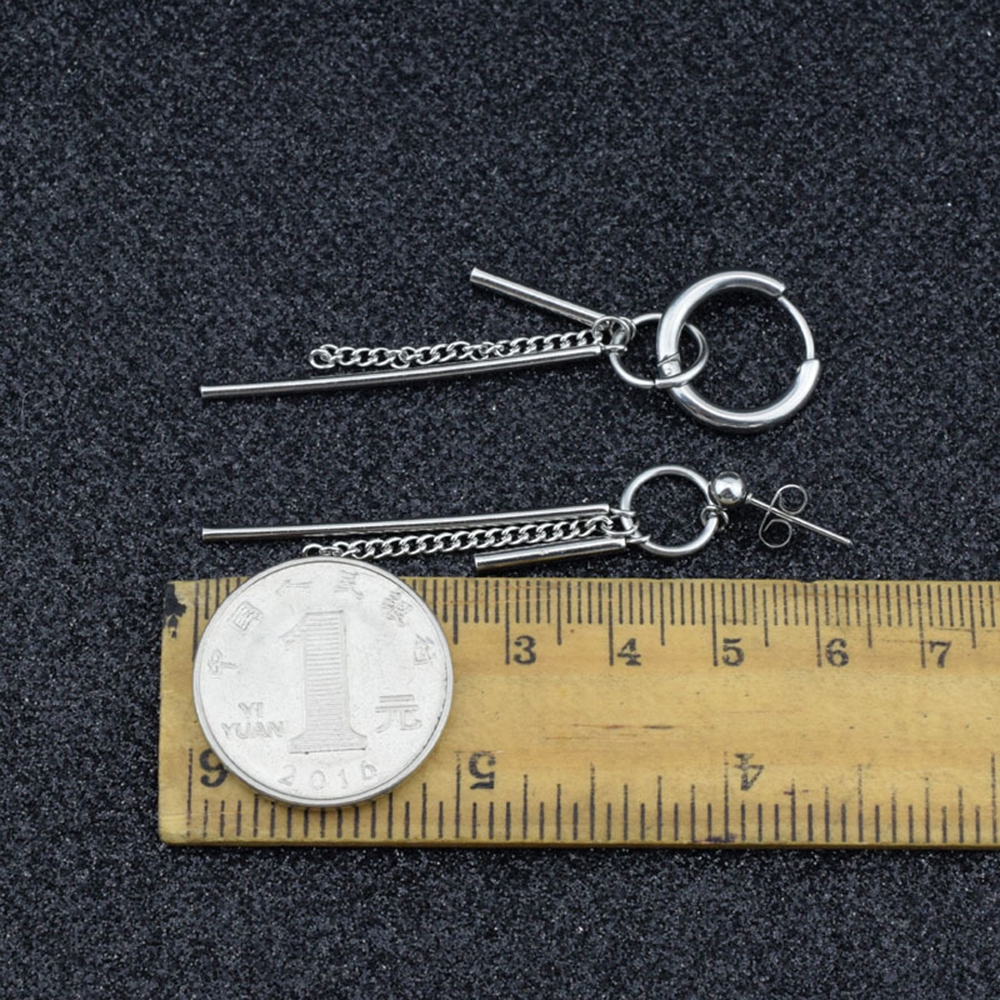 1 Khuyên Tai Tròn Tua Rua Đơn Giản