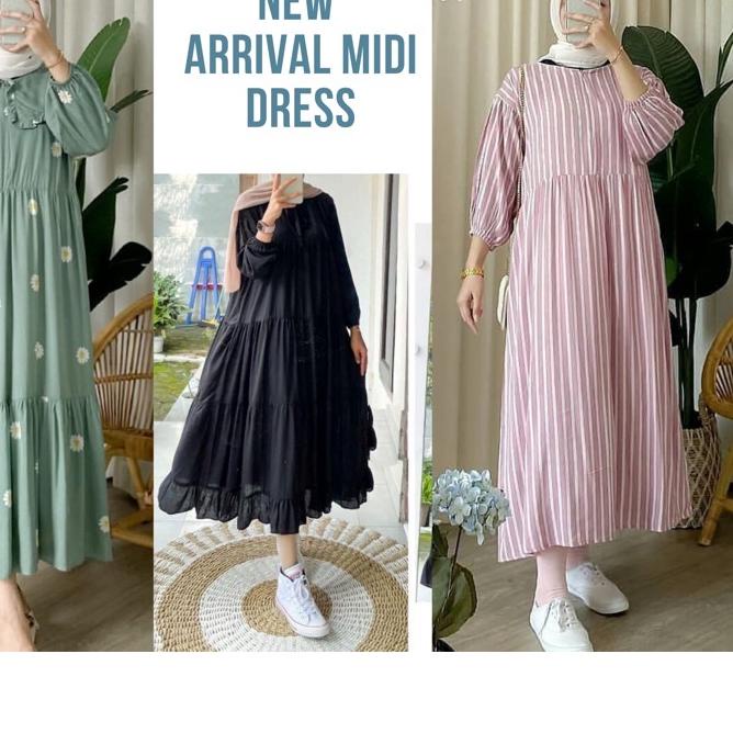 1.1 - Giảm Giá (LR 012) Đầm Viscose Dáng Dài Cao Cấp Hàng Mới Nhất Và Thời Trang