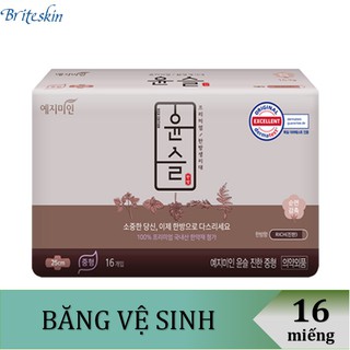 Băng Vệ Sinh Yejimiin Plus cotton Rich
