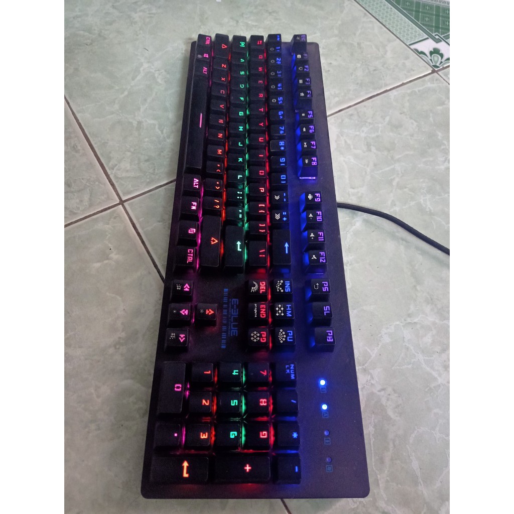 { FREESHIP} Bàn phím cơ Eblue KM757,KM737 hàng thanh lý vẫn dùng tốt giá rẻ